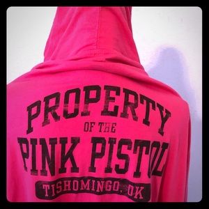 Pink Pistle hoodie